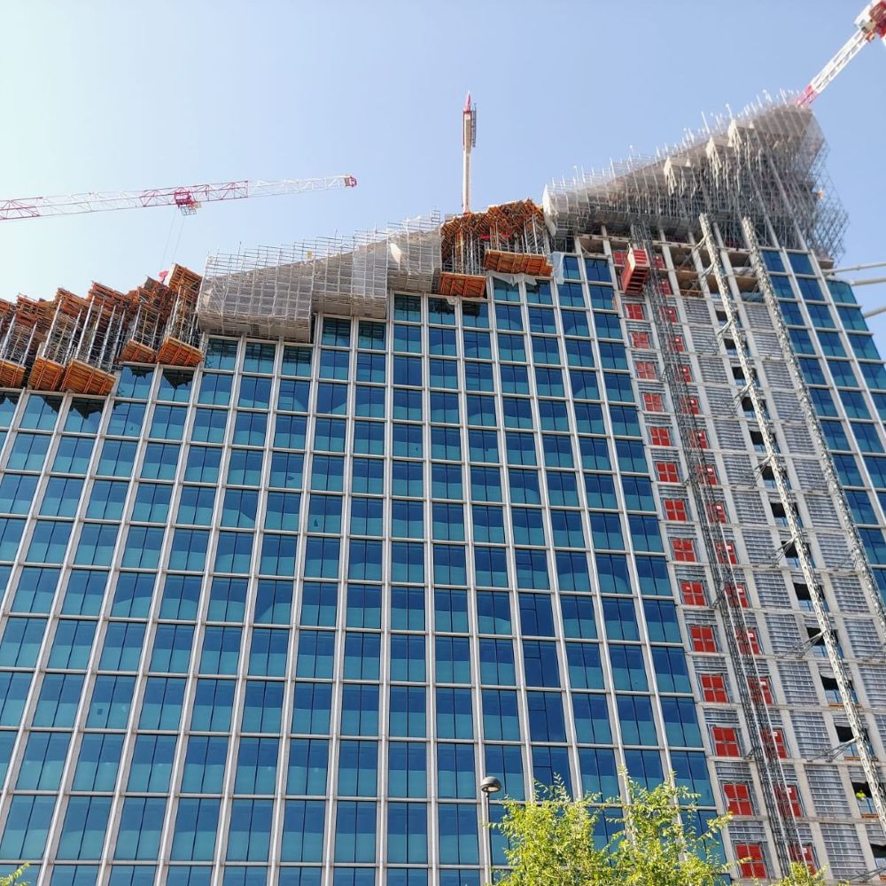 Lo stato attuale del cantiere CityWave di Milano Il Cantiere CityWave di Milano allo stato attuale