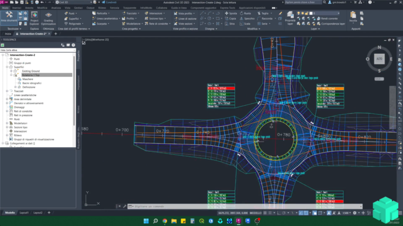 Progettare le infrastrutture con Civil 3D