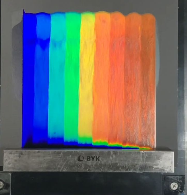 Esempio di coating auto-assemblanti in grado di riprodurre un’intera palette di colori