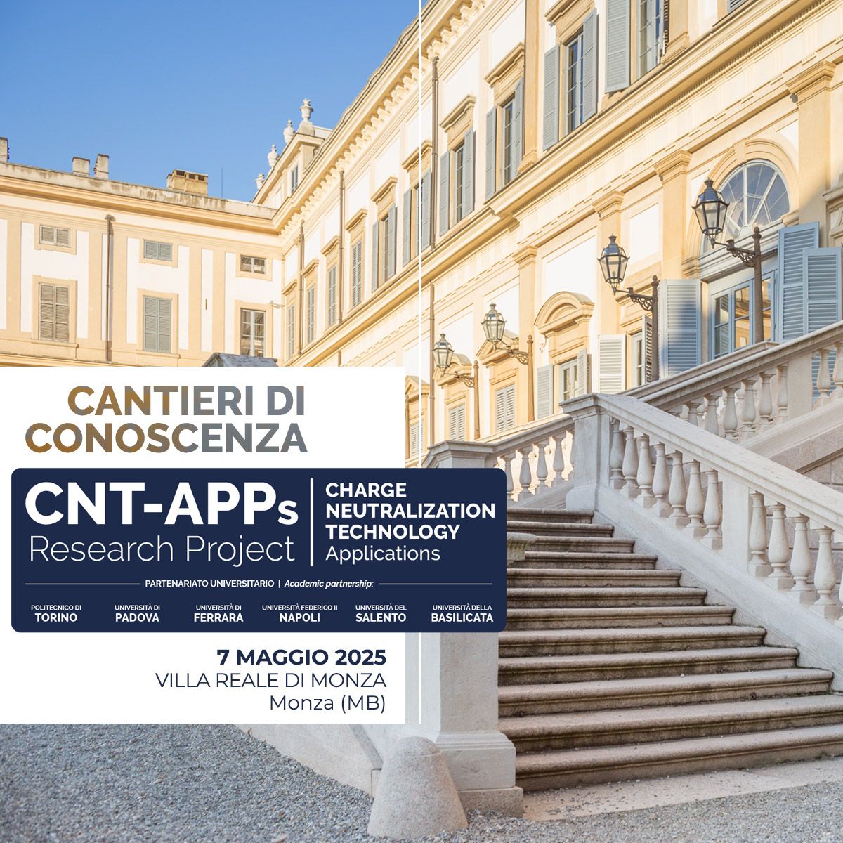 Cantieri di conoscenza dell'umidità di risalita Domodry: la Villa Reale di Monza