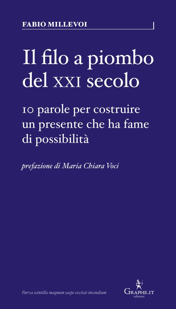 La copertina del libro di Fabio Millevoi "Il filo a piombo del XXI secolo" La copertina del libro di Fabio Millevoi "Il filo a piombo del XXI secolo"