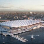 Rubner realizza il tetto in legno per il nuovo edificio del mercato del pesce di Sydney