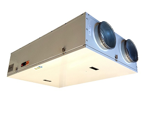 VMC centralizzata residenziale: sistema di ventilazione con controllore cablato