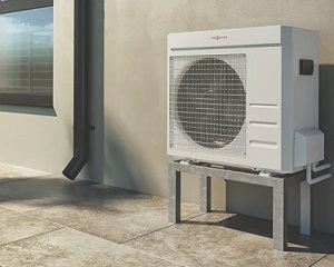 Pompa di calore aria acqua Vitocal 100-A per installazione esterna