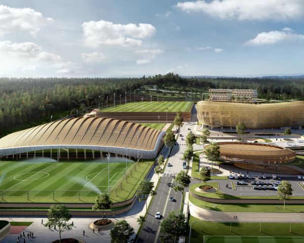 Un nuovo centro sportivo all’avanguardia per il calcio coreano