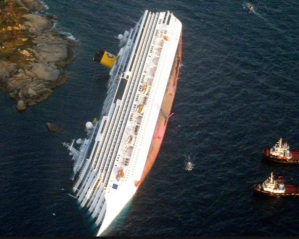 Per il recupero della Costa Concordia,18.000 tonnellate di cementi speciali