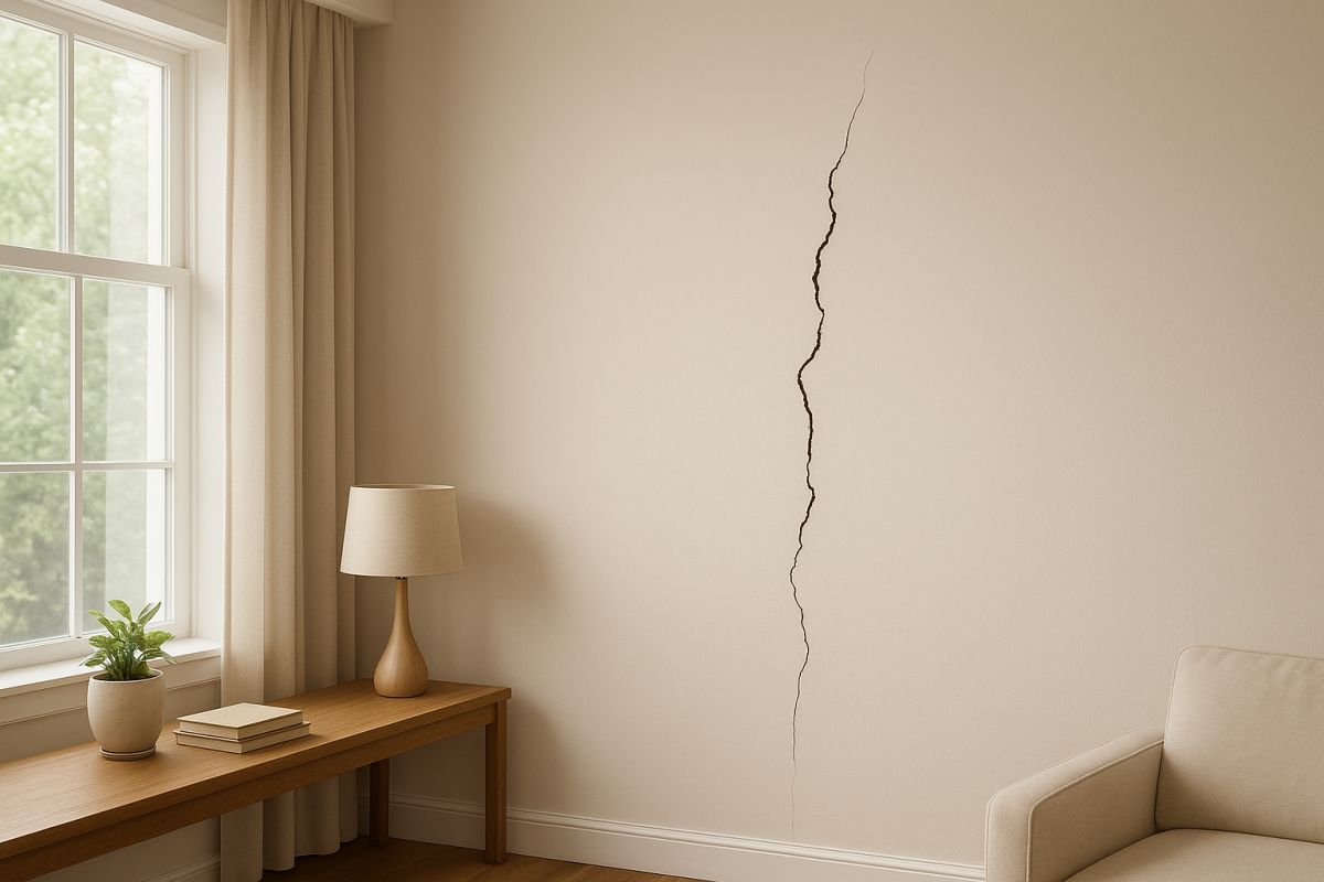 Come si formano le crepe: le cause principali