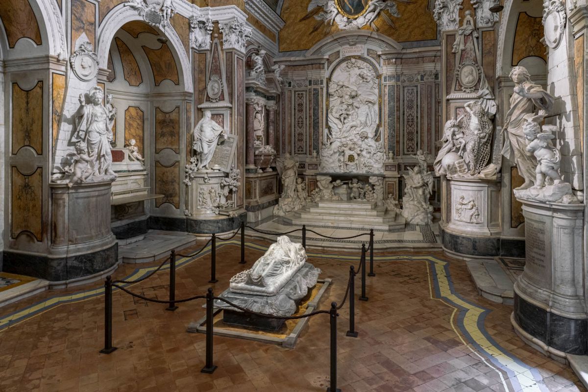 Cristo velato nella Cappella di San Severo a Napoli Cristo velato nella Cappella di San Severo a Napoli