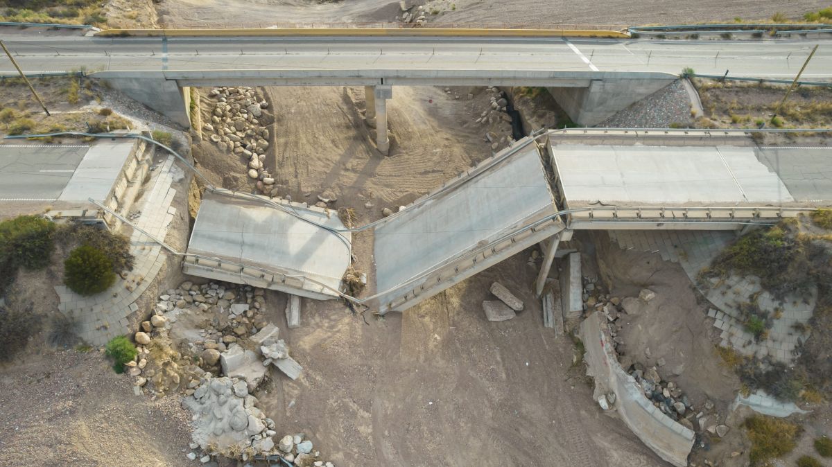 Dissesto idrogeologico in Italia, il caso del ponte sul Trigno e i numeri di ISPRA