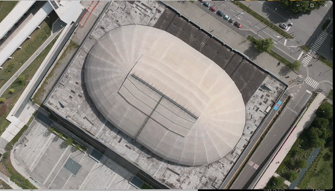 La cupola ovale di CityOval 