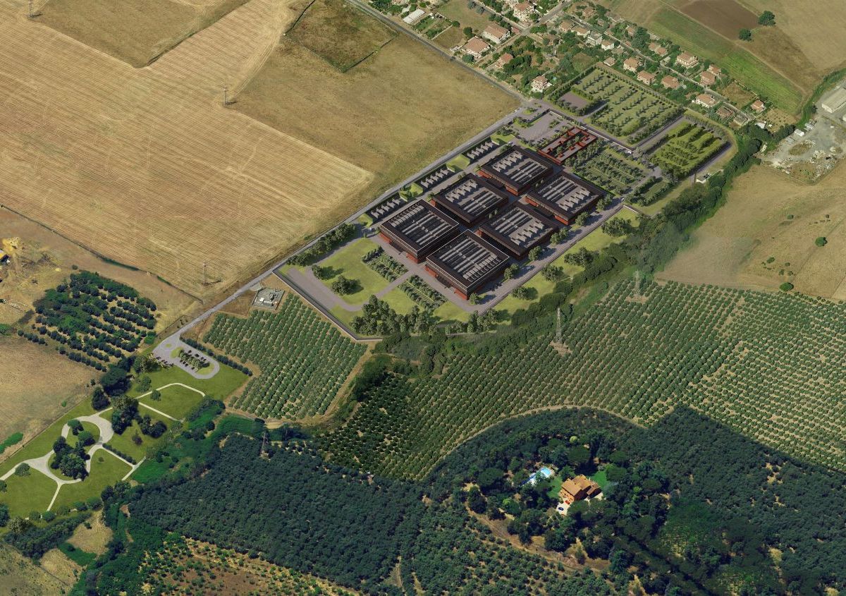 Render ROM1, il primo tassello del campus che diventerà il più grande polo di data center interconnessi del Centro-Sud Italia. Render ROM1, il primo tassello del campus che diventerà il più grande polo di data center interconnessi del Centro-Sud Italia.