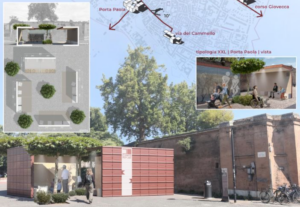 DOMINO, i rifugi climatici modulari per il centro storico UNESCO di Ferrara