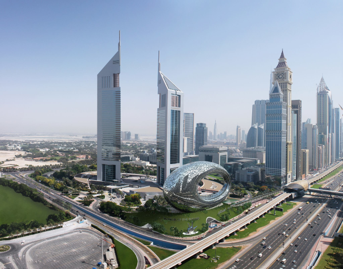 Museo del futuro, un punto di riferimento architettonico a Dubai
