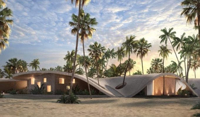 Dunas: design hotel immerso nelle dune del deserto del Kuwait