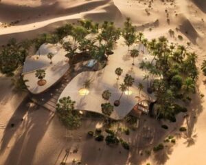 Dunas: design hotel immerso nelle dune del deserto del Kuwait