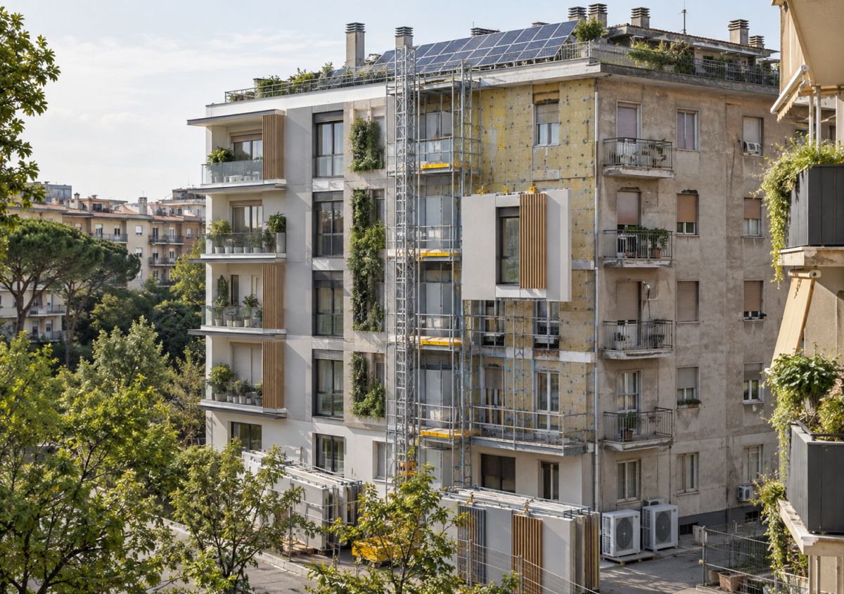 Edifici sostenibili, la sfida è riqualificare l’esistente