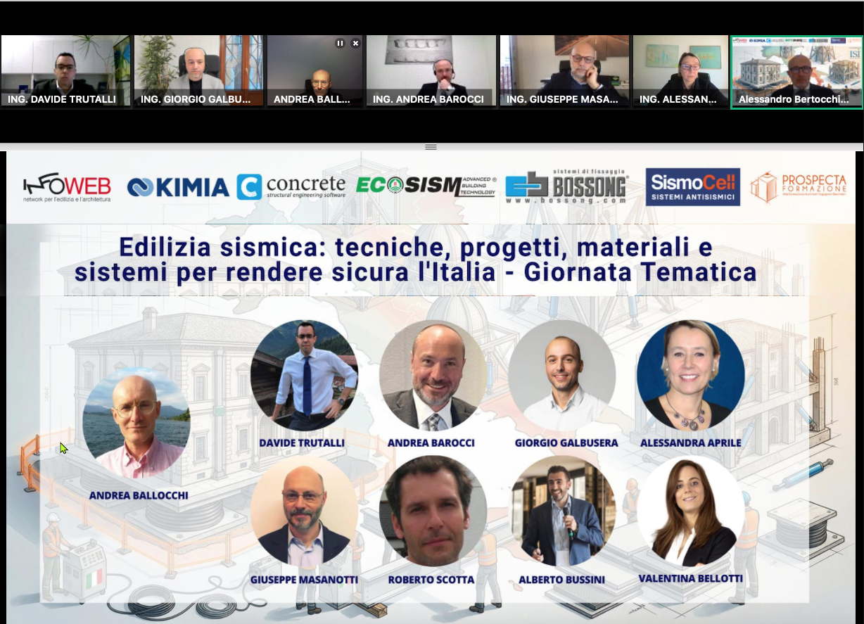 I relatori del convegno “Edilizia sismica: tecniche, progetti, materiali e sistemi per rendere sicura l’Italia”, organizzato da Prospecta Formazione – Infoweb I relatori del convegno “Edilizia sismica: tecniche, progetti, materiali e sistemi per rendere sicura l’Italia”, organizzato da Prospecta Formazione – Infoweb