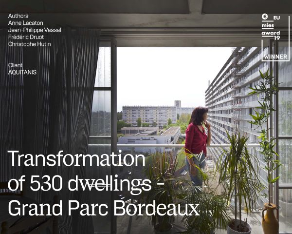 L'innovativa ristrutturazione di 3 condomini a Bordeaux vince il Mies van der Rohe