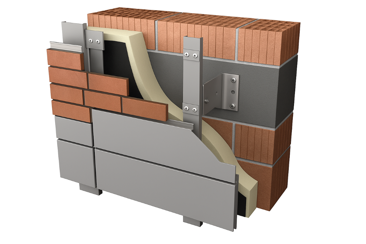 Come funziona una facciata ventilata
