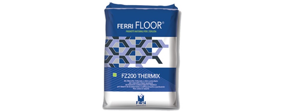 Ferri propone FerriFLOOR, gamma di prodotti per sottofondi e massetti per sistemi di riscaldamento radiante