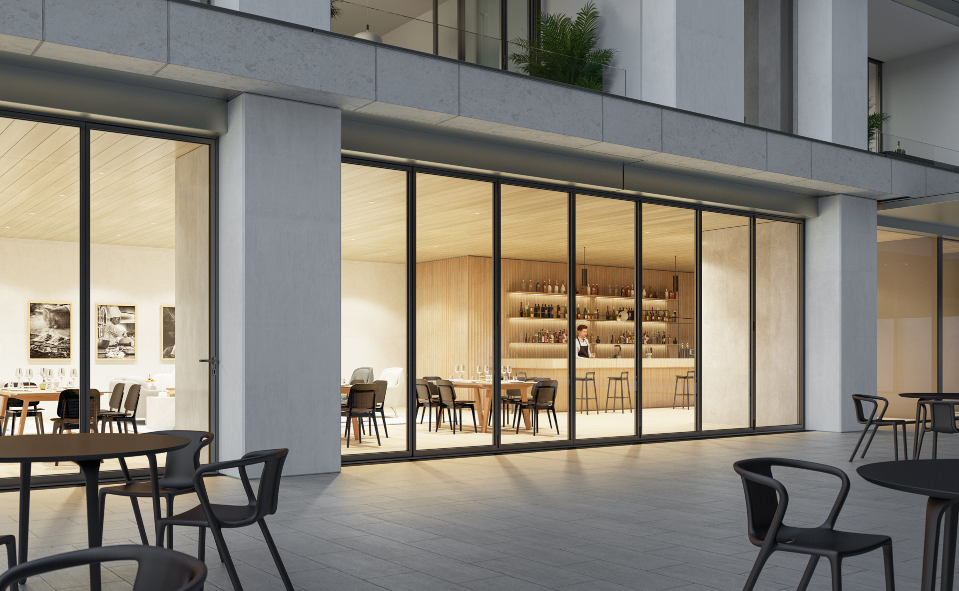 Finestre scorrevoli nei progetti commerciali: come sfruttare al meglio la luce naturale?