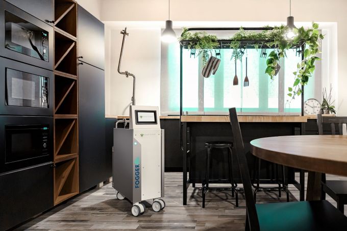 Fogger di Smart Fluids, dispositivo certificato per la disinfezione degli ambienti e dei canali di aerazione