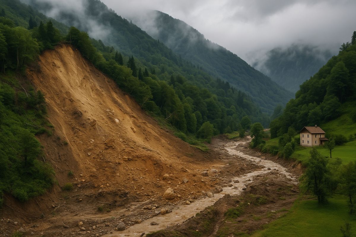 Rapporto dissesto idrogeologico Ispra: l’Italia tra frane, piogge estreme ed erosione costiera