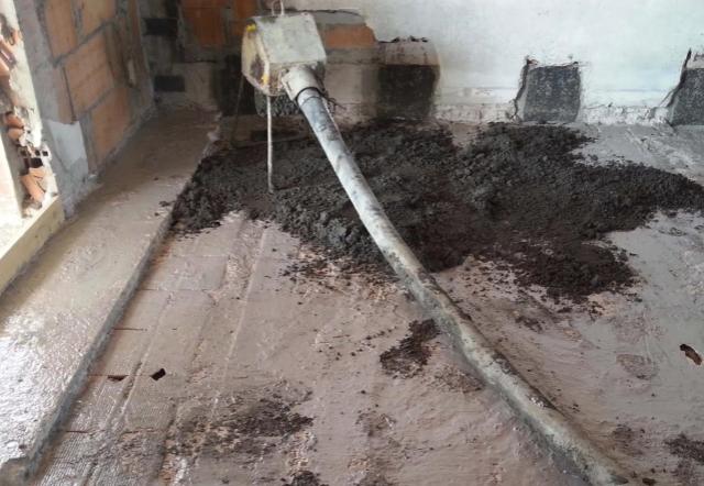 Riqualificazione statica di edifici 17 gettata