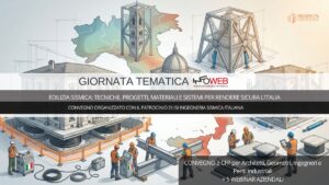 Il 4 febbraio la la Giornata tematica “Edilizia sismica: tecniche, progetti, materiali e sistemi per rendere sicura l’Italia” organizzata da Prospecta Formazione