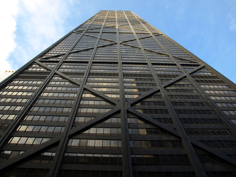 Il grattacielo  875 North Michigan Avenue a Chicago