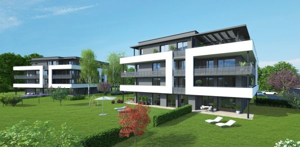 Complesso residenziale Walheimat a Graz con pilastri Tecnostrutture