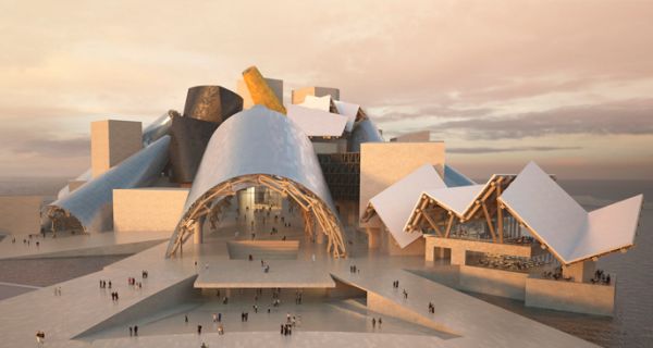 Il Guggenheim di Abu Dhabi firmato Frank Gehry 