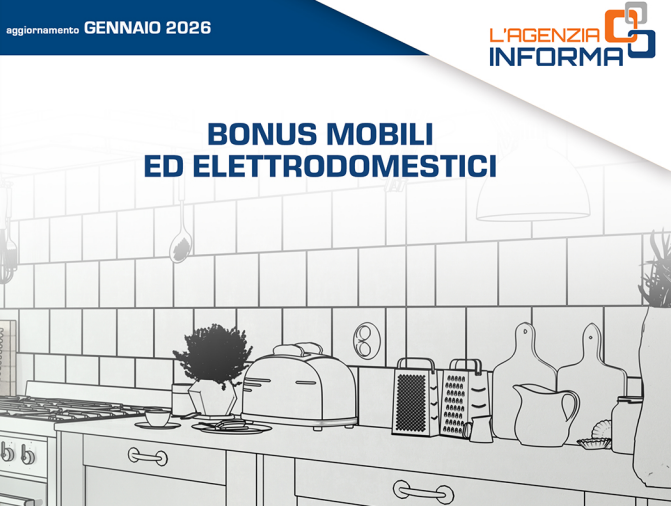 Aggiornata la Guida Bonus mobili ed elettrodomestici dall'Agenzia delle Entrate Aggiornata la Guida Bonus mobili ed elettrodomestici dall'Agenzia delle Entrate