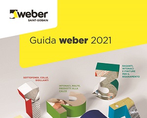 Disponibile la Guida Weber 2021 per il comparto edile