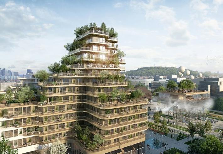 High garden, il progetto per l’eco distretto alla periferia di Parigi