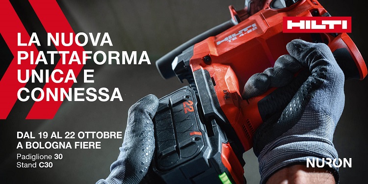 Hilti porta al SAIE la nuova piattaforma Nuron&nbsp;