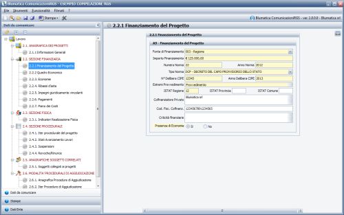 BLUMATICA COMUNICAZIONE RGS