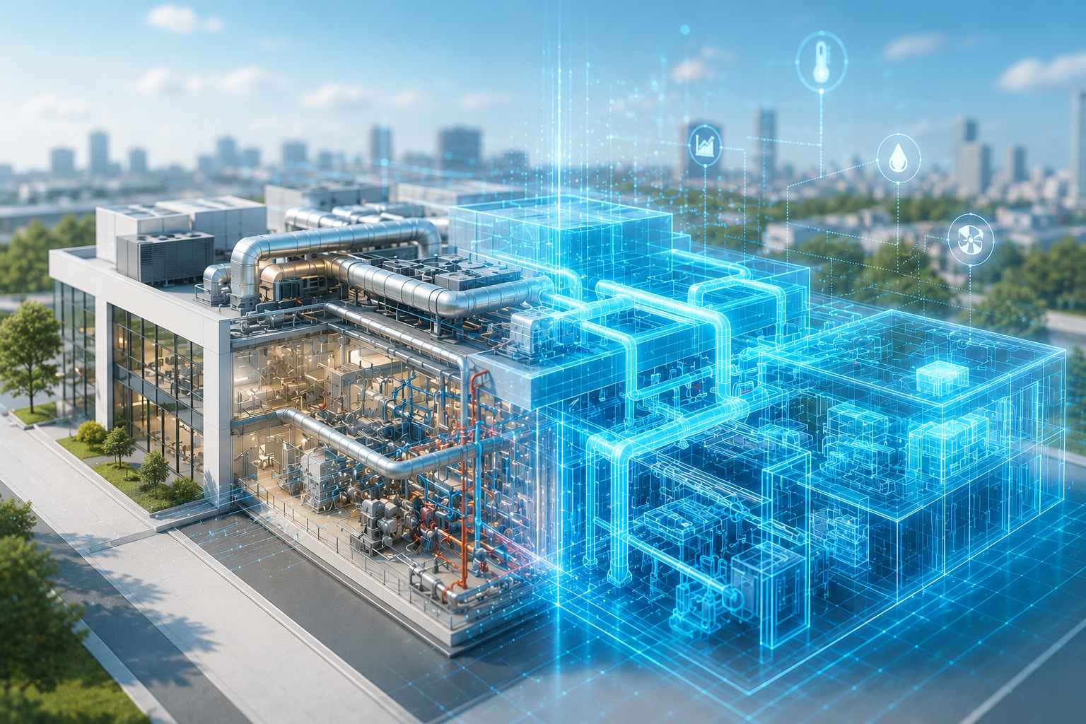Dal CAD al Digital Twin: la nuova evoluzione della progettazione HVAC. Dal CAD al Digital Twin: la nuova evoluzione della progettazione HVAC.