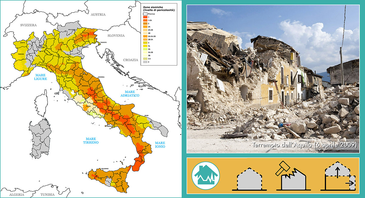 Quali zone in Italia possono beneficiare del sismabonus Quali zone in Italia possono beneficiare del sismabonus