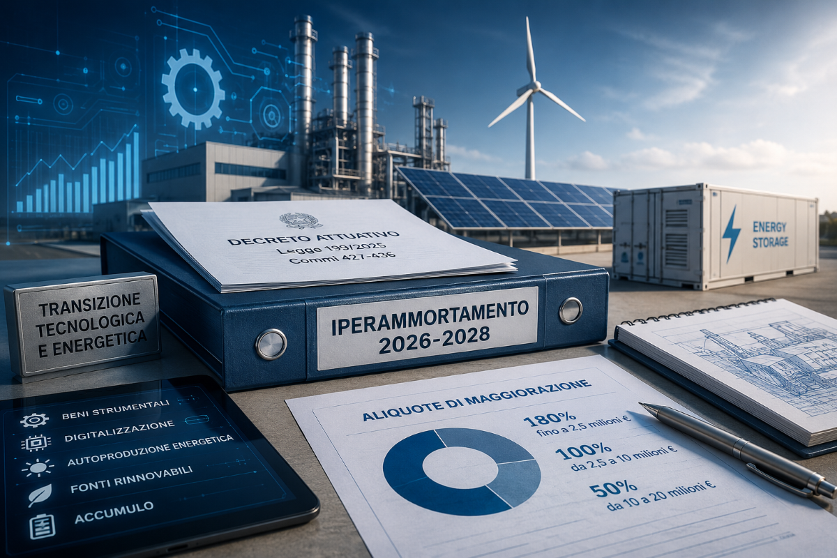 Iperammortamento 2026: nuove regole per imprese, digitale e rinnovabili