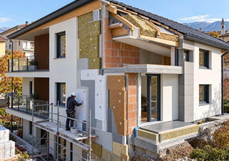 immagine Isolamento termico degli edifici: materiali, tecniche e criteri di scelta