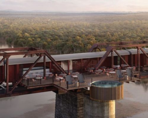 Kruger Shalati: un boutique hotel di lusso dal riutilizzo di un vecchio treno