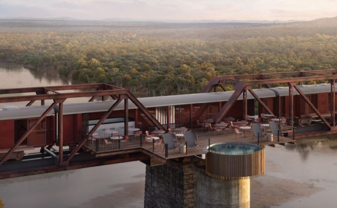 Kruger Shalati: un boutique hotel di lusso dal riutilizzo di un vecchio treno Kruger Shalati: un boutique hotel di lusso dal riutilizzo di un vecchio treno