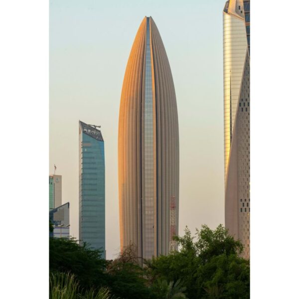 National Bank of Kuwait: un grattacielo dalla forma cilindrica