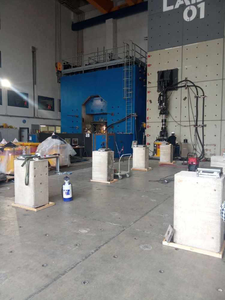 Il secondo laboratorio di Eucentre. Ne esistono tre al mondo pubblici , in Italia, Stati Uniti e Cina