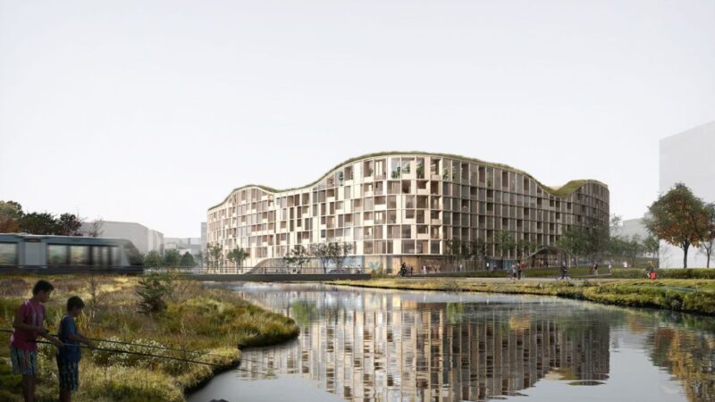 Living Landscape: il più grande edificio in legno a basse emissioni in Islanda