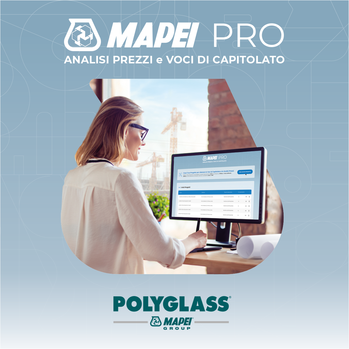 Le soluzioni Polyglass per l’impermeabilizzazione ora nel tool Mapei PRO