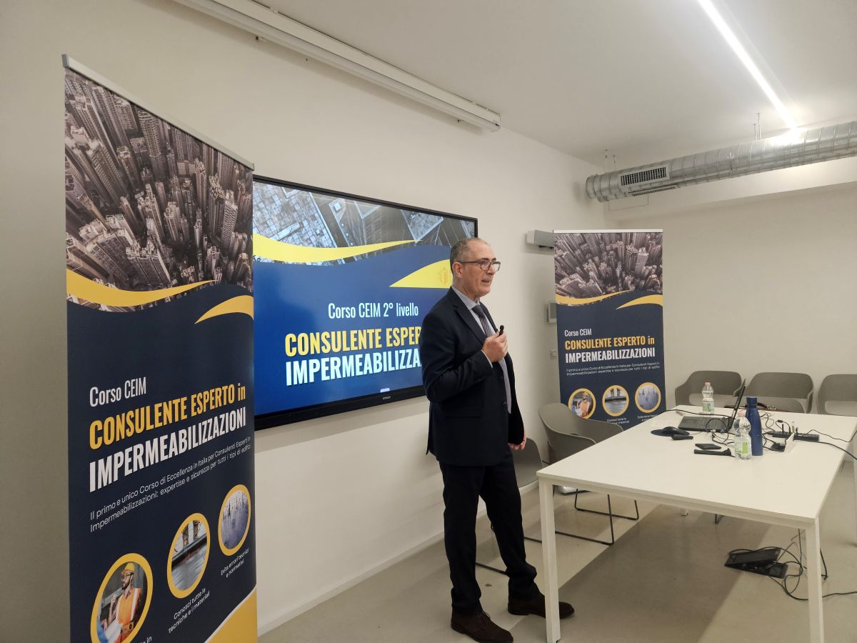 Marco Argiolas, patologo edile e ideatore dei corsi CEIM Marco Argiolas, patologo edile e ideatore dei corsi CEIM