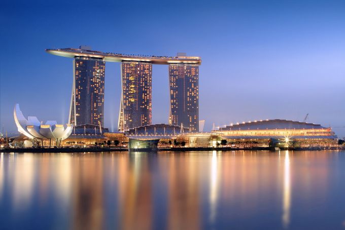 Marina Bay Sands di Singapore