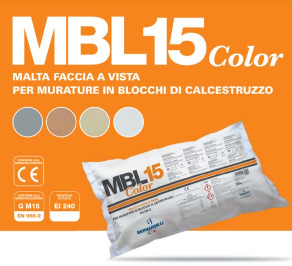 MBL15 Color – MALTA FACCIA A VISTA PER MURATURE IN BLOCCHI DI CALCESTRUZZO